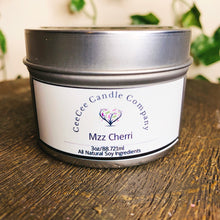 Load image into Gallery viewer, mzz cherri handmade soy wax candle
